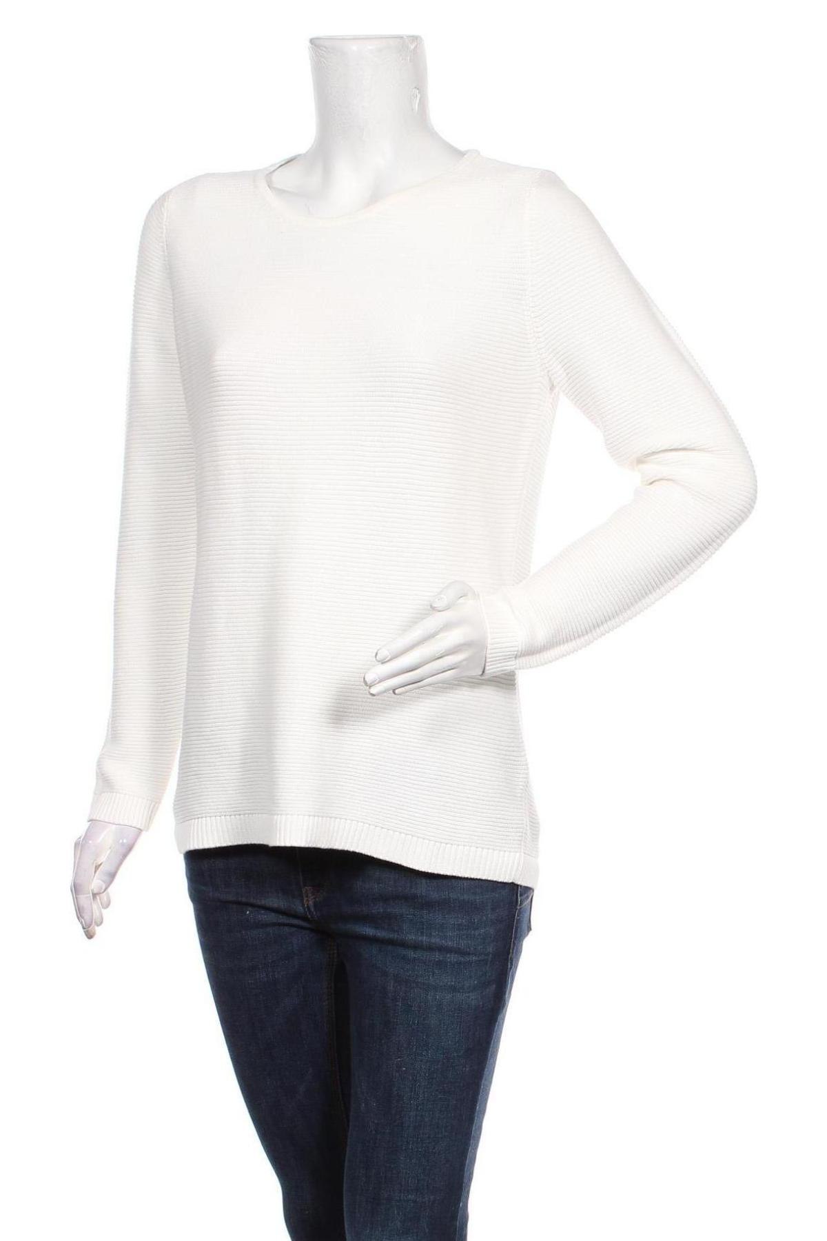 Дамски пуловер Montego, Размер L, Цвят Бял, Цена 67,50 лв.