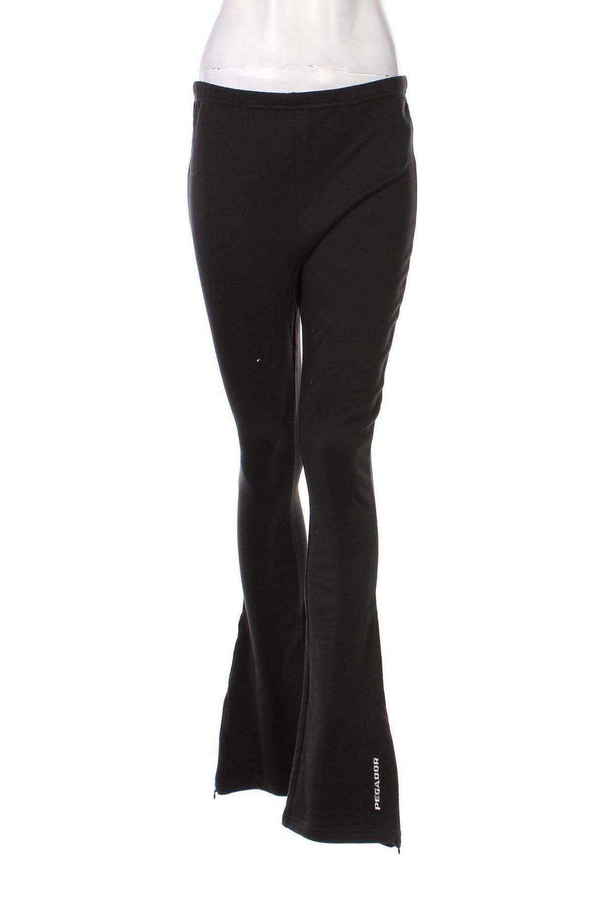 Γυναικείο αθλητικό παντελόνι Pegador, Μέγεθος M, Χρώμα Μαύρο, Βαμβάκι, Τιμή 18,80 €
