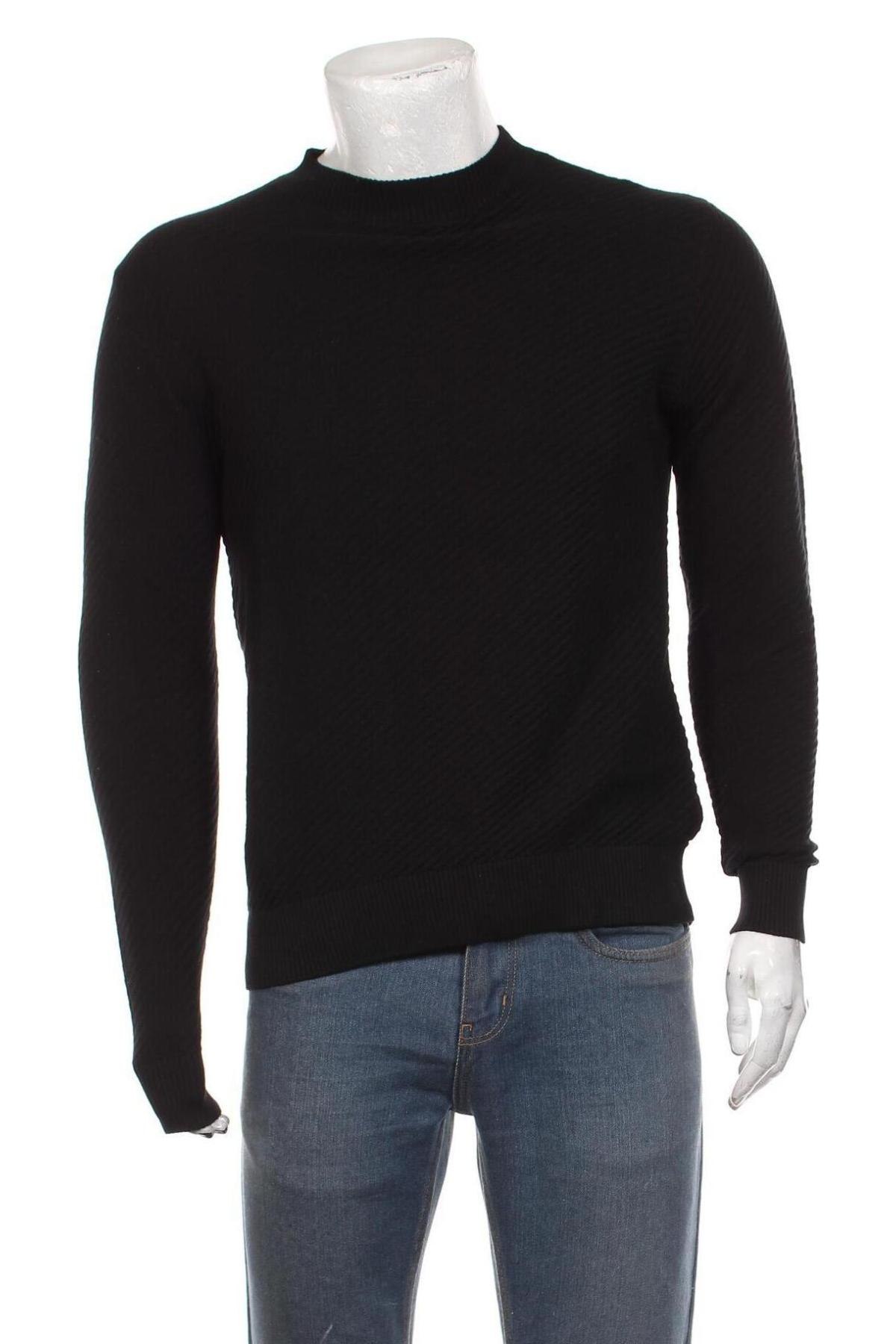 Pánsky sveter  Review, Veľkosť XS, Farba Čierna, Cena  3,48 €
