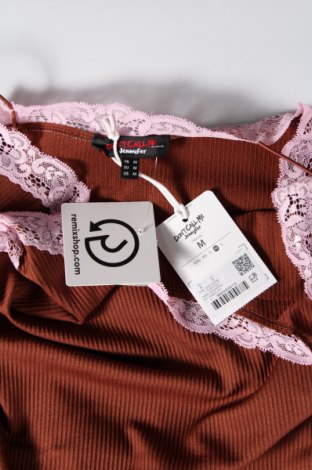 Γυναικεία μπλούζα-Κορμάκι Jennyfer, Μέγεθος M, Χρώμα Πορτοκαλί, Τιμή 6,60 €