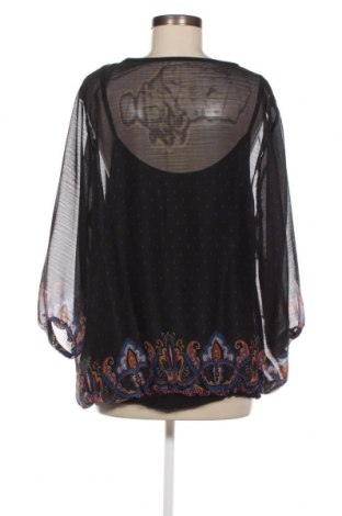 Γυναικεία μπλούζα 4me, Μέγεθος L, Χρώμα Μαύρο, Τιμή 16,75 €