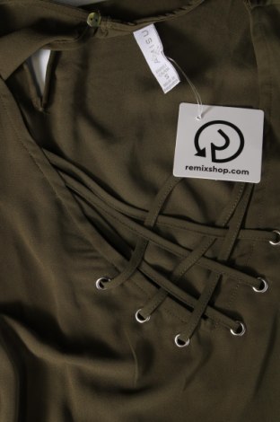 Дамска блуза Amisu, Размер S, Цвят Зелен, Цена 4,75 лв.