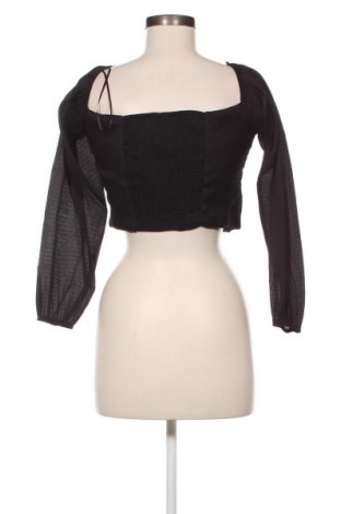 Дамска блуза Bershka, Размер XL, Цвят Черен, Цена 7,75 лв.