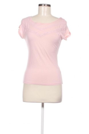 Дамска блуза Bershka, Размер XS, Цвят Розов, Цена 5,65 лв.