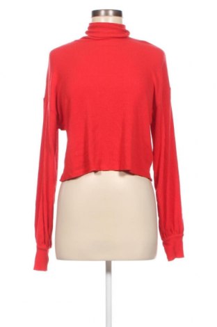 Damen Shirt Bershka, Größe S, Farbe Rot, Preis 3,31 €