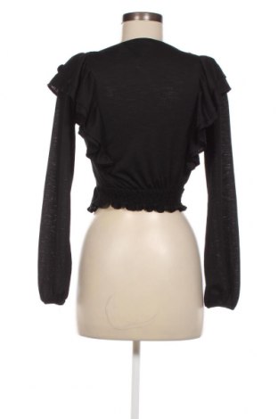 Дамска блуза Bershka, Размер XS, Цвят Черен, Цена 18,82 лв.