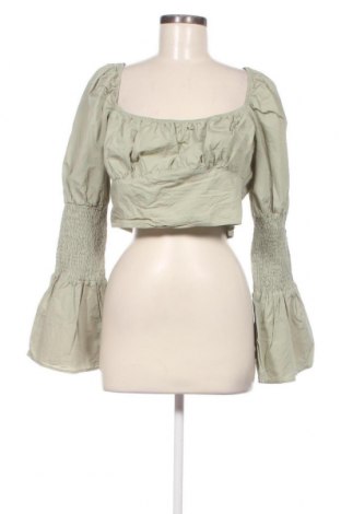 Дамска блуза Boohoo, Размер XL, Цвят Зелен, Цена 18,82 лв.
