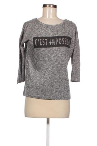 Γυναικεία μπλούζα Clockhouse, Μέγεθος M, Χρώμα Γκρί, Τιμή 8,02 €