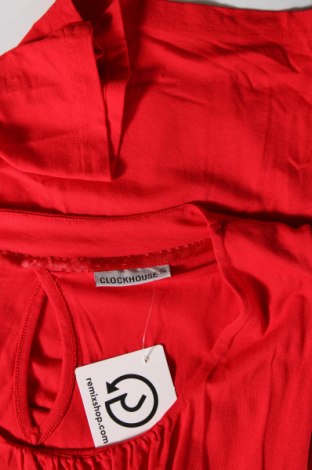 Damen Shirt Clockhouse, Größe L, Farbe Rot, Preis 9,72 €