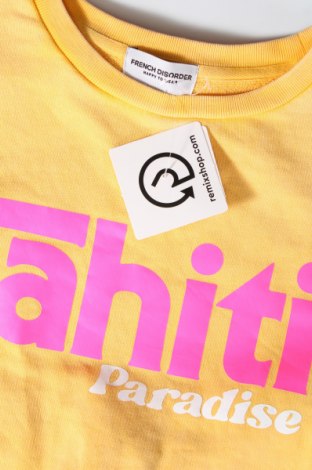 Γυναικεία μπλούζα French Disorder, Μέγεθος M, Χρώμα Κίτρινο, Τιμή 22,86 €