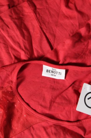 Γυναικεία μπλούζα Gina Benotti, Μέγεθος S, Χρώμα Κόκκινο, Τιμή 2,59 €