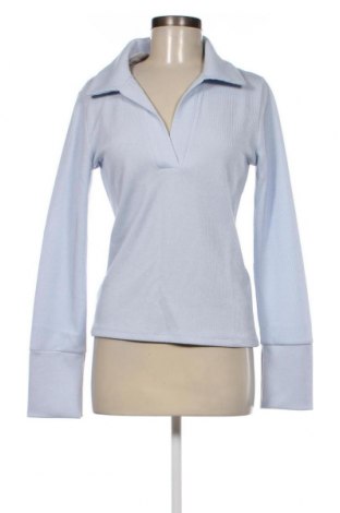 Дамска блуза Gina Tricot, Размер L, Цвят Син, Цена 11,20 лв.