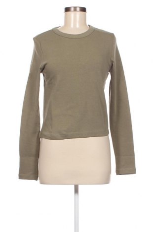 Дамска блуза Gina Tricot, Размер L, Цвят Зелен, Цена 8,40 лв.