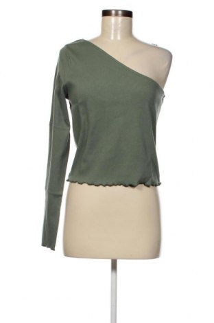 Γυναικεία μπλούζα Gina Tricot, Μέγεθος XL, Χρώμα Πράσινο, Τιμή 4,74 €