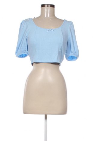 Γυναικεία μπλούζα Glamorous, Μέγεθος L, Χρώμα Μπλέ, Τιμή 6,31 €
