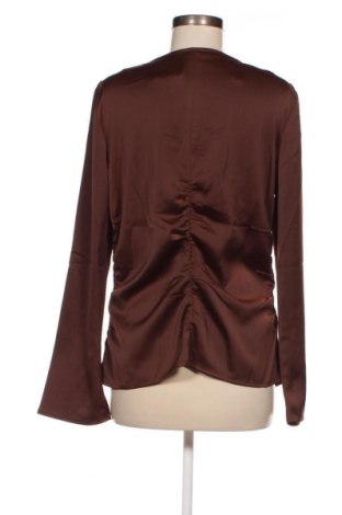 Дамска блуза H&M, Размер M, Цвят Кафяв, Цена 18,82 лв.