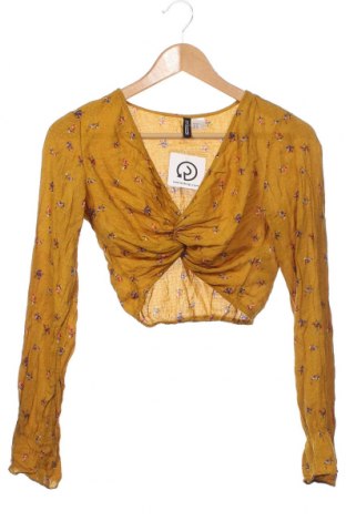 Damen Shirt H&M Divided, Größe XXS, Farbe Gelb, Preis 13,22 €