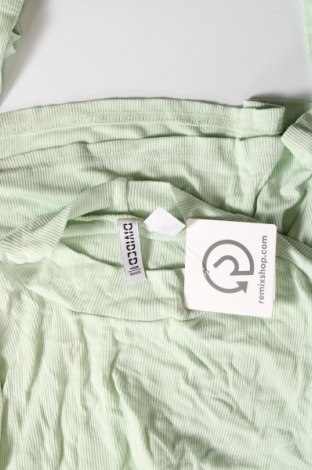 Дамска блуза H&M Divided, Размер L, Цвят Зелен, Цена 4,56 лв.