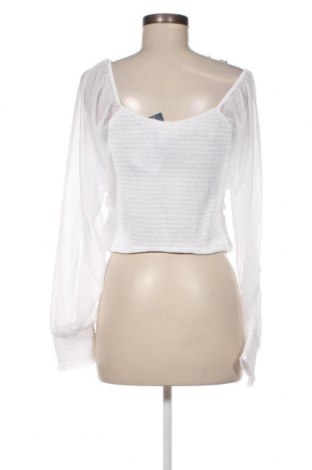 Γυναικεία μπλούζα Hollister, Μέγεθος L, Χρώμα Λευκό, Τιμή 4,45 €