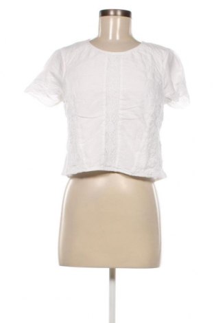 Γυναικεία μπλούζα Hollister, Μέγεθος M, Χρώμα Λευκό, Τιμή 3,71 €