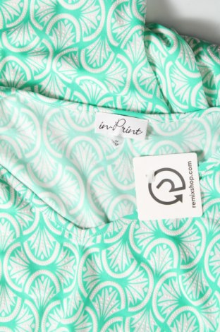 Γυναικεία μπλούζα In-Print, Μέγεθος M, Χρώμα Πράσινο, Τιμή 6,80 €