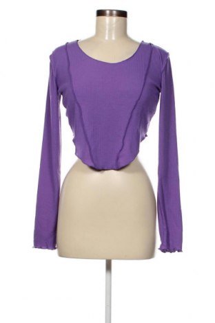 Γυναικεία μπλούζα Jennyfer, Μέγεθος L, Χρώμα Βιολετί, Τιμή 4,47 €