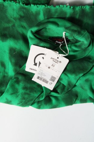Дамска блуза Jennyfer, Размер XS, Цвят Зелен, Цена 9,30 лв.