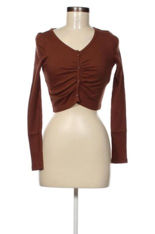 Дамска блуза Jennyfer, Размер L, Цвят Кафяв, Цена 7,75 лв.