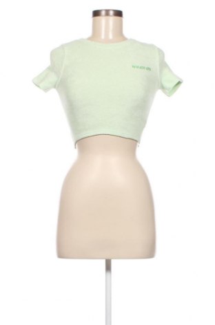 Дамска блуза Jennyfer, Размер XXS, Цвят Зелен, Цена 11,16 лв.