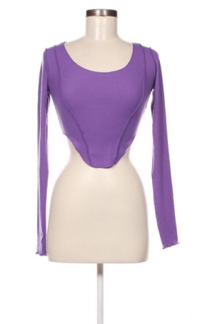 Γυναικεία μπλούζα Jennyfer, Μέγεθος XS, Χρώμα Βιολετί, Τιμή 4,47 €