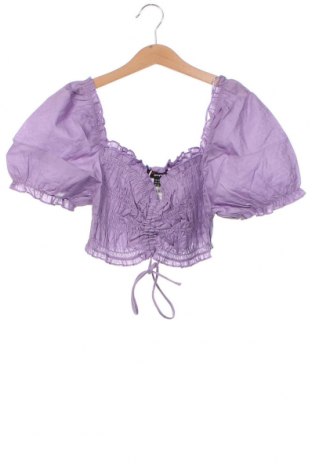 Γυναικεία μπλούζα Jennyfer, Μέγεθος XS, Χρώμα Βιολετί, Τιμή 6,87 €