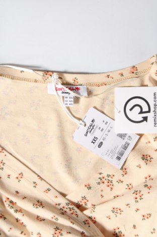 Γυναικεία μπλούζα Jennyfer, Μέγεθος XXS, Χρώμα  Μπέζ, Τιμή 4,47 €
