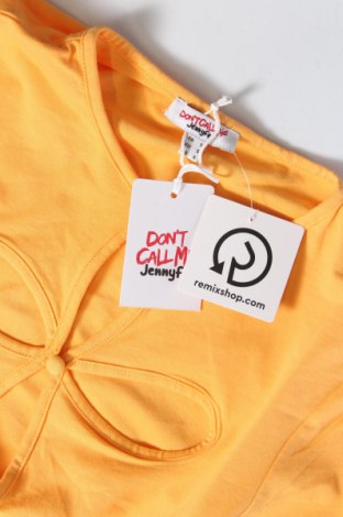Γυναικεία μπλούζα Jennyfer, Μέγεθος S, Χρώμα Κίτρινο, Τιμή 6,23 €