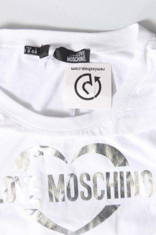 Damen Shirt Love Moschino, Größe M, Farbe Weiß, Preis 70,69 €