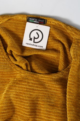 Γυναικεία μπλούζα Made In Italy, Μέγεθος M, Χρώμα Κίτρινο, Τιμή 2,47 €