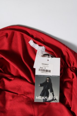 Γυναικεία μπλούζα Milan Kiss, Μέγεθος M, Χρώμα Κόκκινο, Τιμή 37,11 €