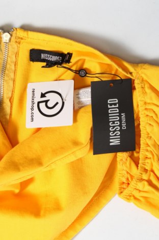 Γυναικεία μπλούζα Missguided, Μέγεθος S, Χρώμα Κίτρινο, Τιμή 15,98 €