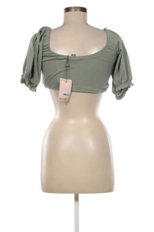 Дамска блуза Missguided, Размер M, Цвят Зелен, Цена 30,97 лв.
