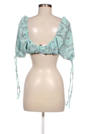 Γυναικεία μπλούζα Missguided, Μέγεθος S, Χρώμα Πράσινο, Τιμή 15,84 €