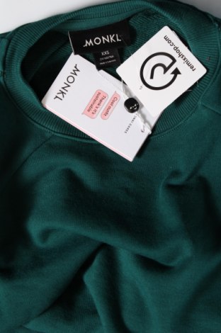 Дамска блуза Monki, Размер XXS, Цвят Зелен, Цена 7,80 лв.