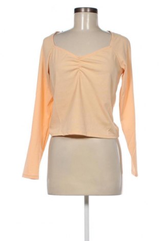 Γυναικεία μπλούζα Monki, Μέγεθος M, Χρώμα  Μπέζ, Τιμή 4,15 €