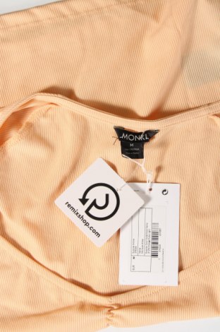Γυναικεία μπλούζα Monki, Μέγεθος M, Χρώμα Πορτοκαλί, Τιμή 4,29 €
