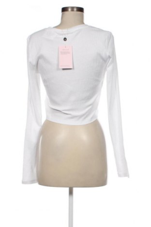 Γυναικεία μπλούζα Monki, Μέγεθος XL, Χρώμα Λευκό, Τιμή 4,69 €