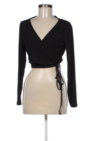 Γυναικεία μπλούζα Monki, Μέγεθος XL, Χρώμα Μαύρο, Τιμή 5,36 €