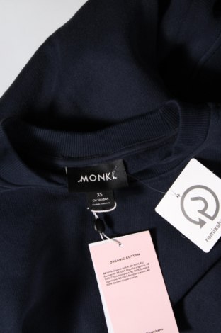 Γυναικεία μπλούζα Monki, Μέγεθος XS, Χρώμα Μπλέ, Τιμή 9,25 €