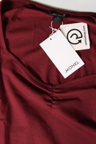 Γυναικεία μπλούζα Monki, Μέγεθος XS, Χρώμα Κόκκινο, Τιμή 6,03 €