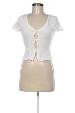 Γυναικεία μπλούζα Monki, Μέγεθος S, Χρώμα Λευκό, Τιμή 6,60 €