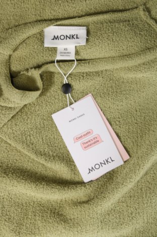 Дамска блуза Monki, Размер XS, Цвят Зелен, Цена 9,36 лв.