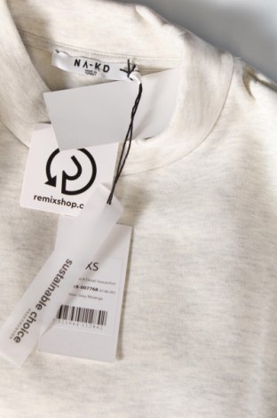 Damen Shirt NA-KD, Größe XXS, Farbe Grau, Preis € 4,45