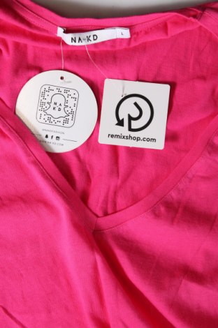 Γυναικεία μπλούζα NA-KD, Μέγεθος L, Χρώμα Ρόζ , Τιμή 23,24 €
